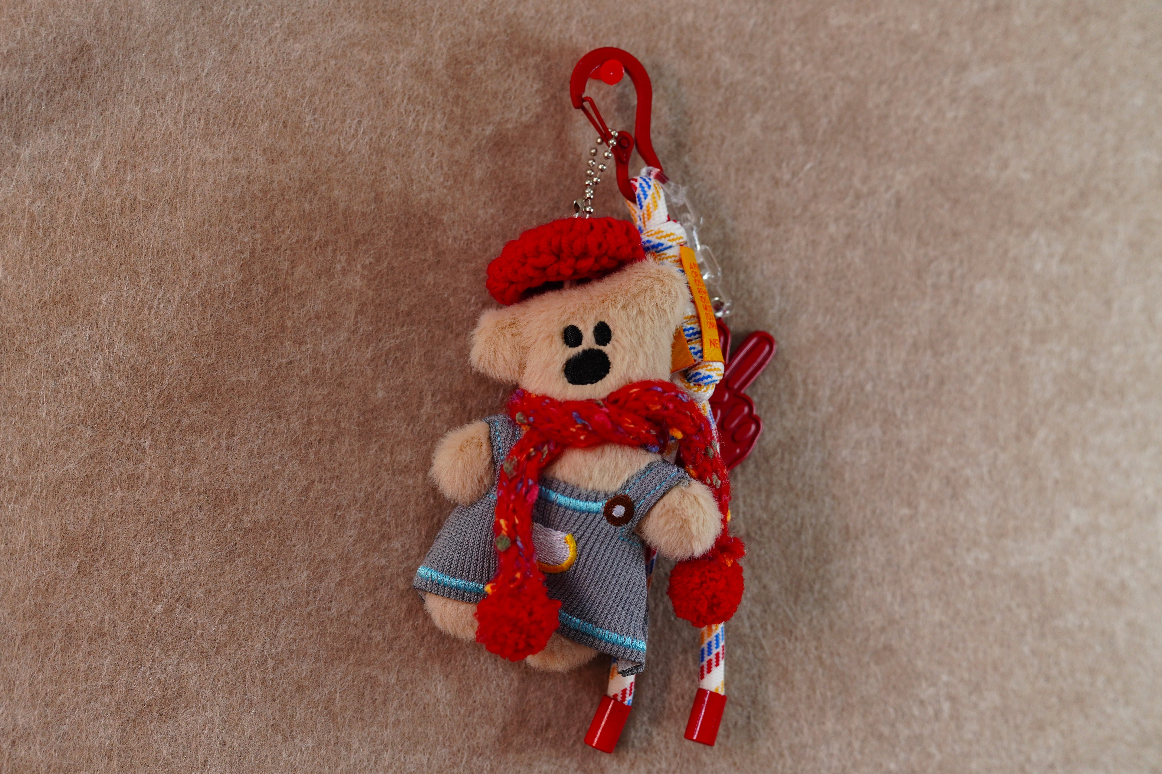 Mr. Bean Bear Red Doll