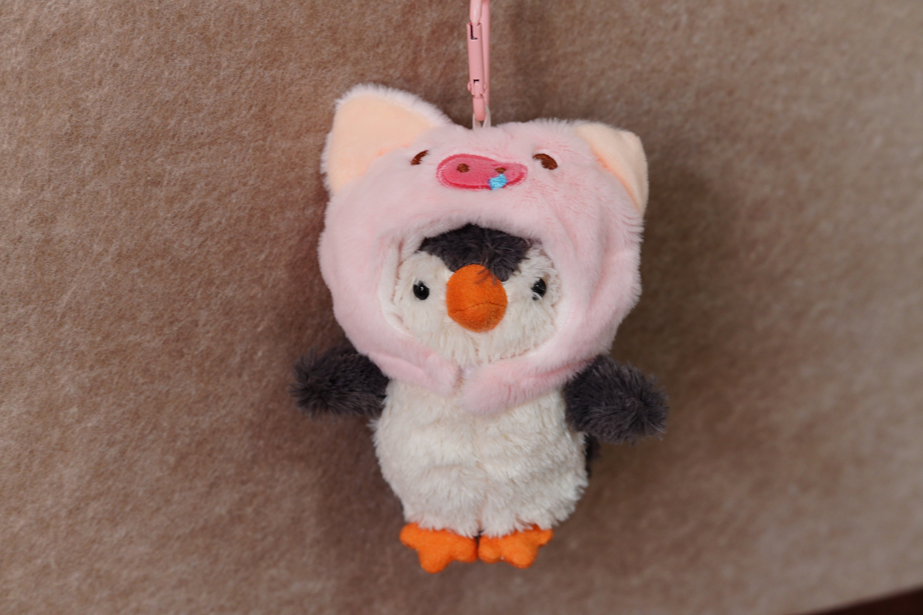 Peanut Penguin with Snotty Pig Hat