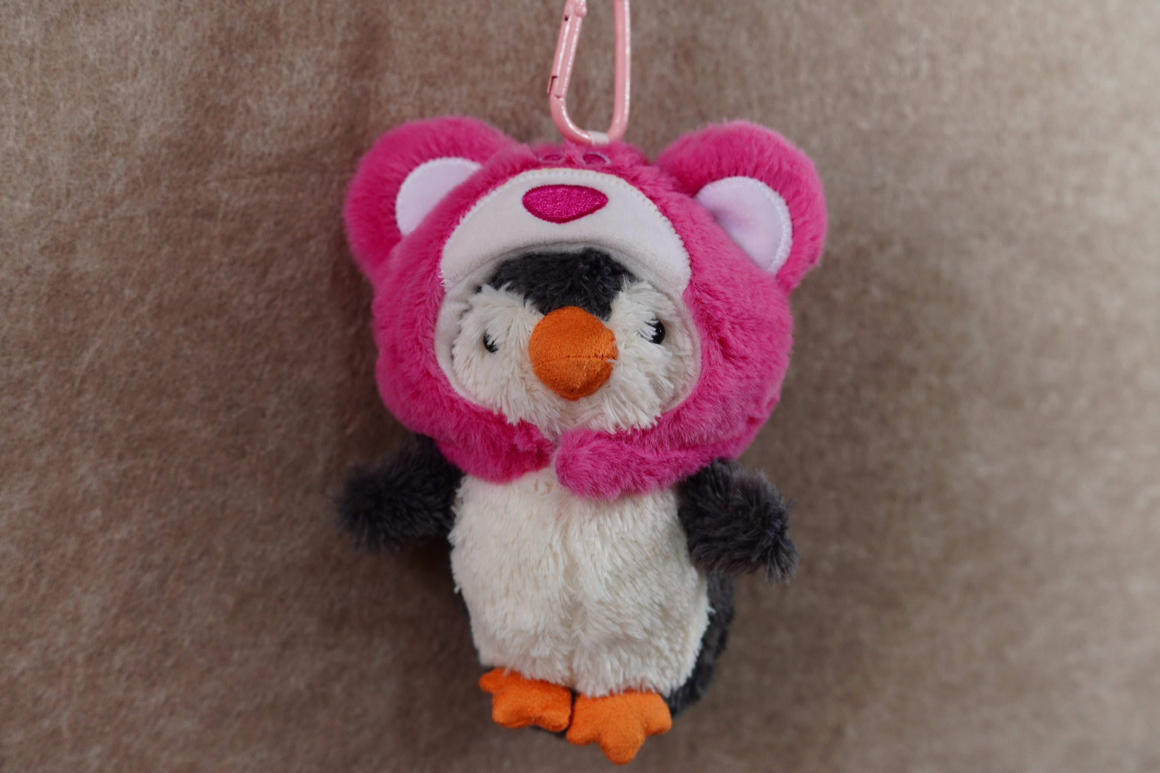 Peanut Penguin with Strawberry Bear