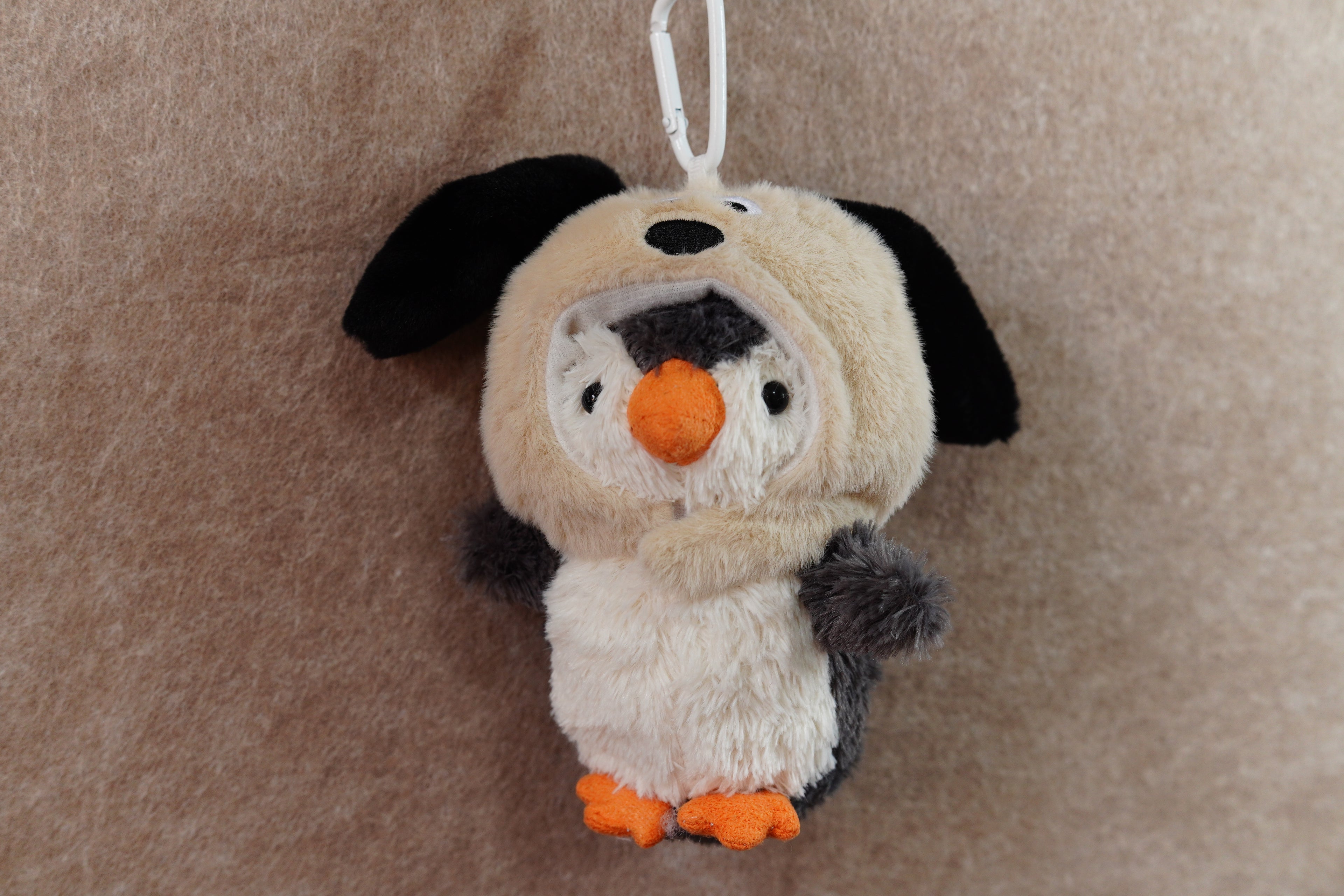 Peanut Penguin with cute dog hat